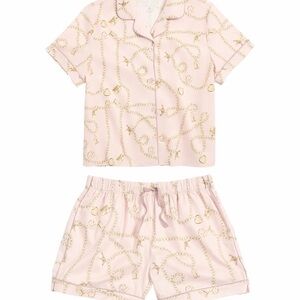 Taylor Swift Speak Now Pink and Gold Pajama Set